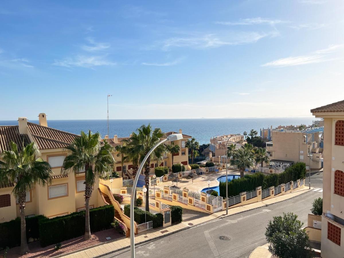 Penthouse & Jacuzzi With Sea Views In Costa Blanca Lägenhet Orihuela Exteriör bild